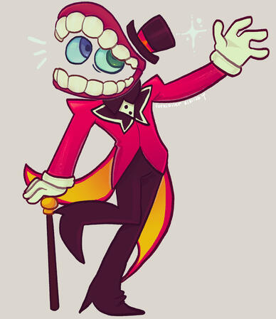 For my birthday, i got a graphic tablet to go with my computer! that’s what i drew this caine with. It’s the first drawing i made on my computer with my graphic tablet! DRAWN ON: Clip Studio Paint