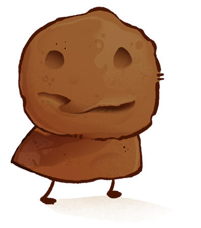 A drawing of a new character — Artifact! Truly a sight to behold. DRAWN ON: Procreate