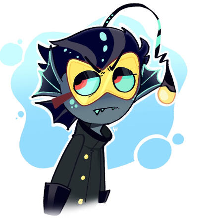 Same case as the last one. Here’s the second character I was infatuated with — Baxter! DRAWN ON: Procreate