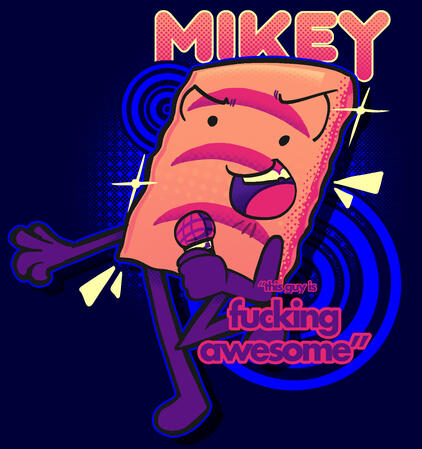 a gift for one of my favorite dads on the internet — Mikey Blighe! a super awesome, kind, and talented guy that i’m so happy to be able to talk to :) DRAWN ON: Procreate