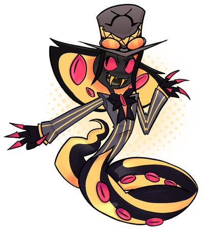 I’ve drawn winner pentious — so here’s sinner pentious!! i LOVE this snake guy SO much and it is something i am very ashamed to admit. LOL DRAWN ON: Procreate