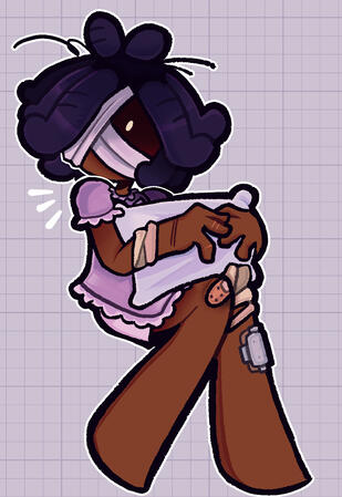 Jeremy in cutesy sleepwear. I actually have little memory of actually drawing and finishing this one. I remember it’s based off of some american dad(?) meme though DRAWN ON: Procreate