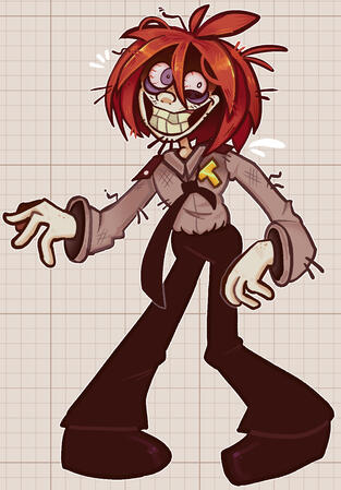 Oops, all Frickbears!! here’s Fritz! drawing him was WAY out of my regular comfort zone for humanoid characters, mostly due to the shape of the face, but this was still SUPER fun to make and i LOVE the result! DRAWN ON: Procreate