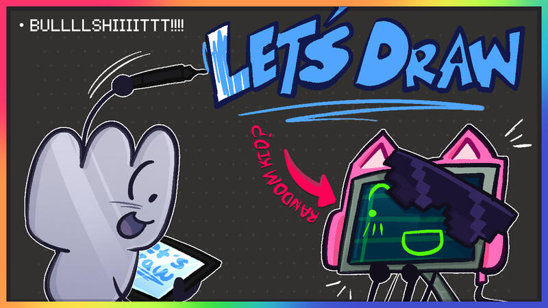 Another thumbnail for Tentro17’s gaming channel! DRAWN ON: Procreate
