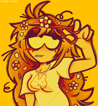 Redraw of the cover of goodness and beauty with Vanessa Shelley. I don’t know why, i just really thought the cover fit her. This was also practice with using limited palettes! DRAWN ON: Procreate