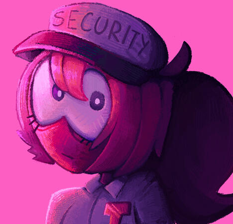 Vannessa Shelly in ominous pink lighting. This was made after i impulsively spent $10 dollars on procreate brushes and wanted to make something to prove to myself that it wasn’t a waste of money. DRAWN ON: Procreate